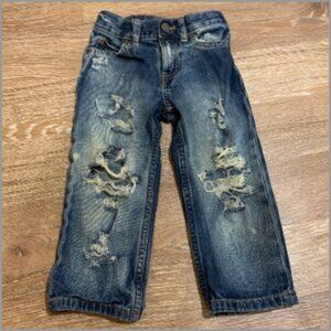 Distressed Toddler Jeans made by Jae Made Jeans